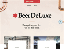 Tablet Screenshot of beerdeluxe.com.au